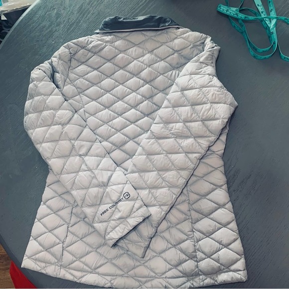 Puffer Jacket Free Country Puffer Feather 🪶 Padded Jacket . size Small - Picture 12 of 13
